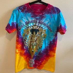 Liquid Blue Jimi Hendrix Experience shirt